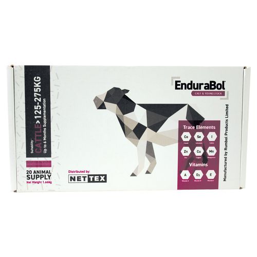 Bolo para la nutrición - EnduraBol  - Nettex - para bovinos / intrarruminal / de vitaminas