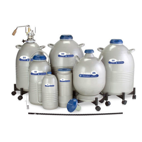 Cuba de almacenamiento para nitrógeno líquido - LD Series - IC Biomedical GmbH - de aluminio