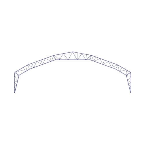 Cobertizo de PVC - Finest Hall - con estructura de acero / ignífugo / galvanizado
