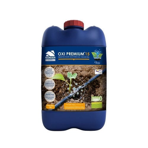 Desinfectante a base de ácido peracético - OXI PREMIUM 15® - Quimsa ITW - líquido / de agua / para material de riego