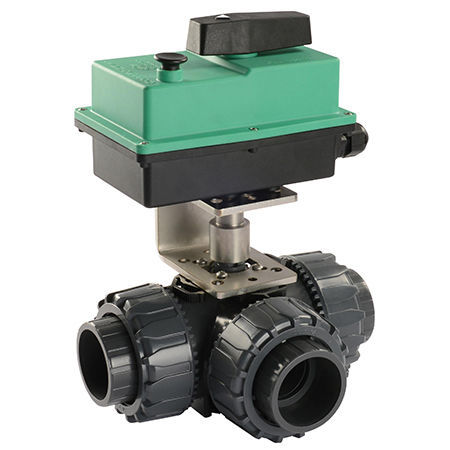 Válvula de bola - CY2 series - Comparato Nello S.r.l. - eléctrica / de PVC / IP67