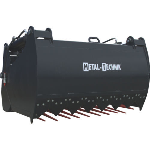 Cuchara desensiladora - METAL TEKNIK.EU - para minicargadora