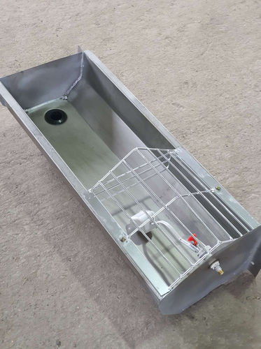 Bebedero para bovinos - DRIF6. 2000 - AHI - FARM CAMARA - de canal / de acero inoxidable / multiacceso