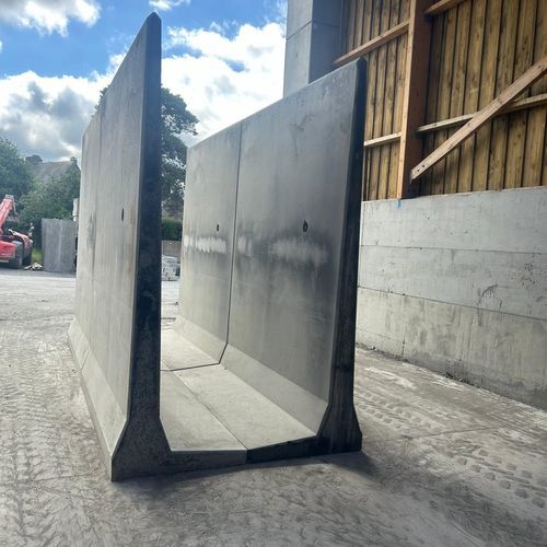 Muro de silo en U - U-STOCK - Féret Préfa Béton - de hormigón / prefabricado / metanización