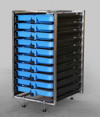 Incubadora de peces para truchas - SX100 - HSK AQUA CULTUR - para salmones / vertical / para peces