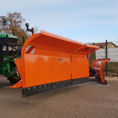 Hoja quitanieves en V - JURACCESSOIRE - con ajuste hidráulico