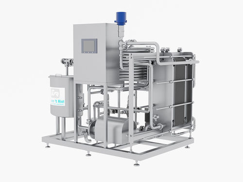Pasteurizador de flujo continuo - Rietdairy - para leche / para líquidos / con calefacción