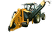 zanjadora hidráulica / con transportador / montada en tractor / de 1 rueda