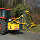 desbrozadora hidráulica montada en tractor / de martillos / plegable / de toma de fuerza