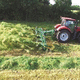 henificadora montada en tractor