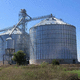 silo para trigo / de acero / de acero galvanizado / de fondo plano