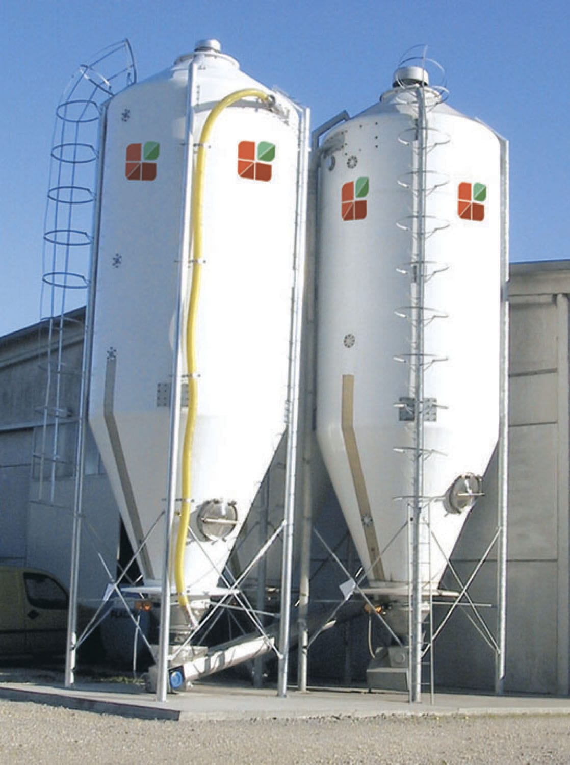 Kit De Silo à Céréales Cornerstone – échelle H0 – Maquette Industrielle Pour Adultes, Hobbyistes Et Collectionneurs – à Monter