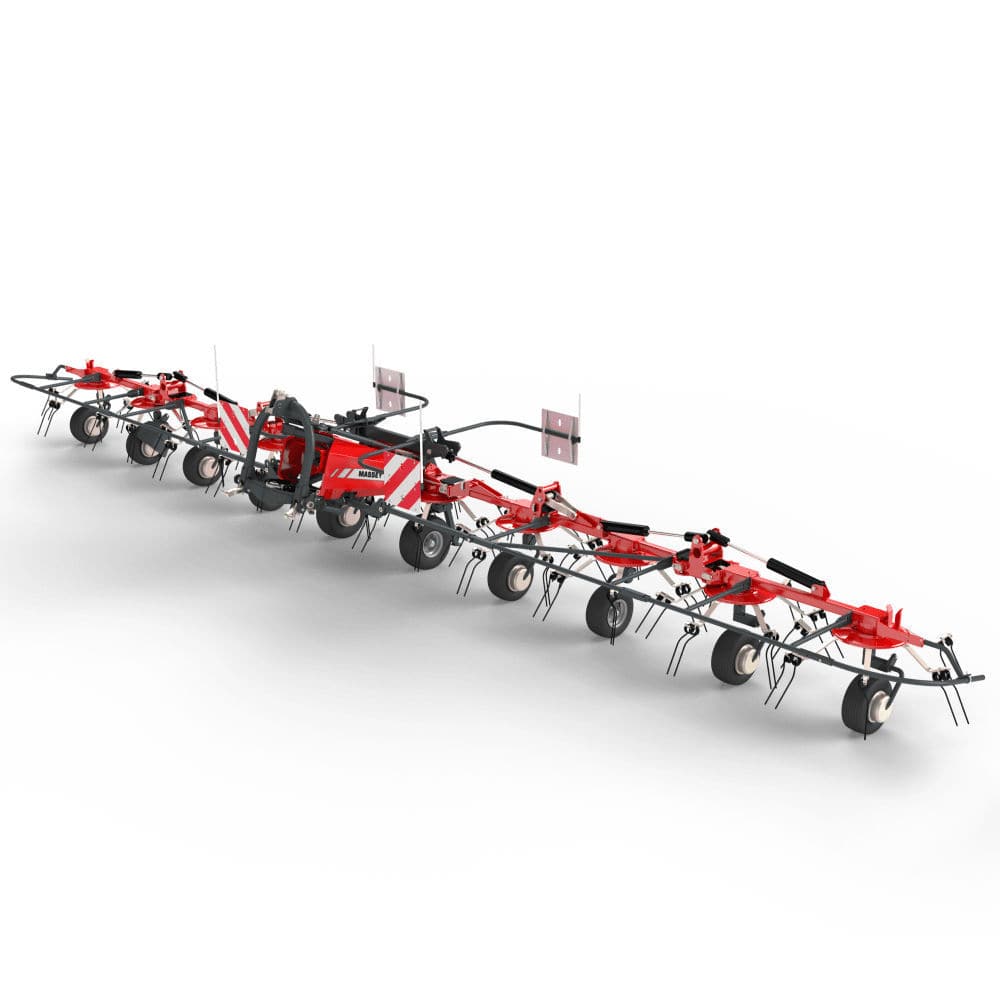 Fanuse Faneuse montée sur tracteur - MF TD series - MASSEY FERGUSON - traînée ...