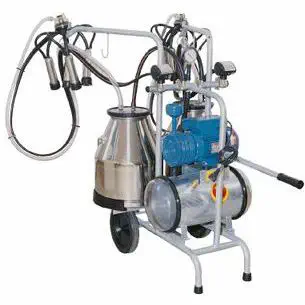 Machine à Traire électrique Portable 2L - Pour Vaches Et Moutons, 100-250V, Contrôle D'impulsion, Pompe à Vide