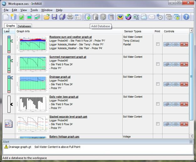 Logiciel De Gestion Irrimax Sentek De Supervision De Gestion De Donn Es D Irrigation