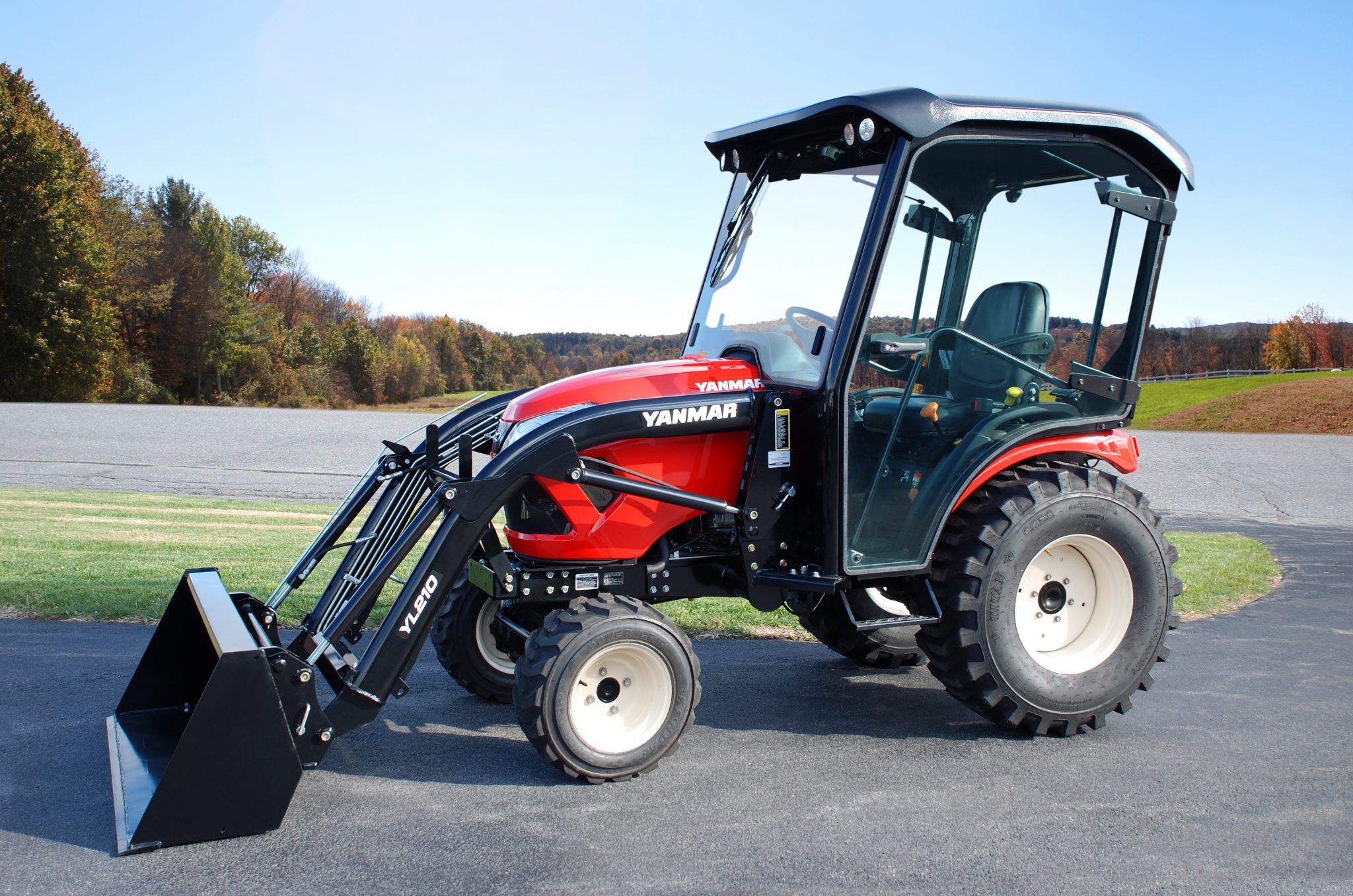 Cabine pour tracteur agricole