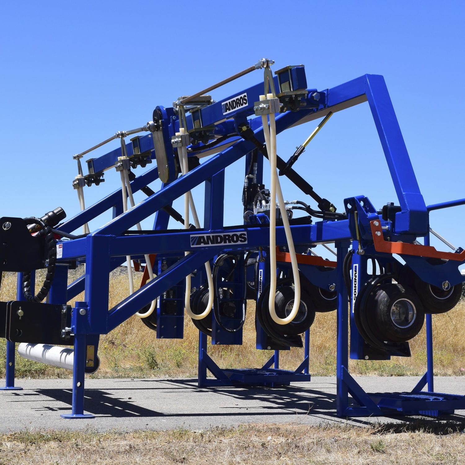 Extracteur de tuyau d'irrigation à plusieurs rangées DYNAMO ANDROS