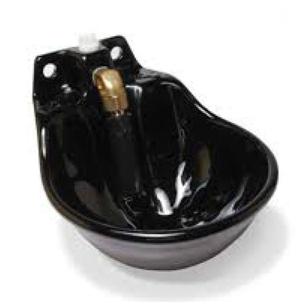 Abreuvoir Pour Bovins En Acier Inoxydable Avec Vannes En Cuivre Reglables De 1 2 Bol A Eau Automatique Pour Animaux Avec Bouchon De Vidange Pour Boeuf Chevaux Chevre Mouton Boeuf Chien