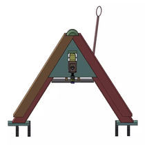 Attelage Rapide A-Frame Catégorie 2 - Capacité 1400 Kg (1.4T) - Hauteur 750 Mm - Largeur 825 Mm - Homologué CE - Marque APUK