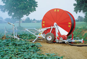 enrouleur d'irrigation à entraînement par turbine 1
