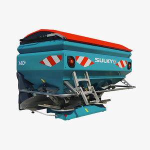 épandeur d'engrais monté sur tracteur