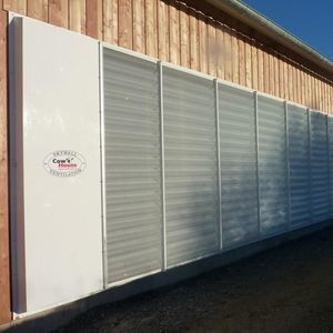 système de ventilation pour étable