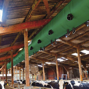 gaine de ventilation pour bâtiment agricole