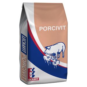 aliment d'allaitement pour porcin / en poudre / convient pour un système d'alimentation automatique