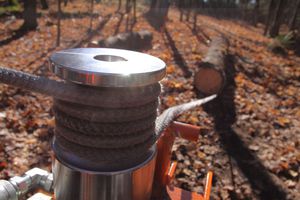 treuil forestier monté sur tracteur 1