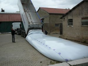 ensacheuse d'ensilage