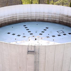 couverture flottante de silo