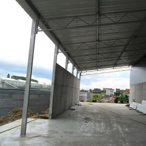 bâtiment de stockage pour graines et céréales