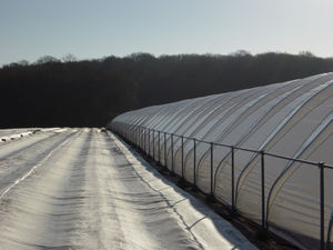 housse de protection pour tunnel