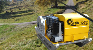 treuil forestier monté sur tracteur