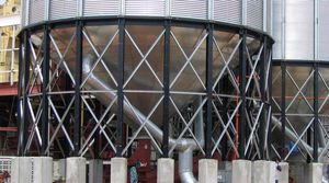 airflow system pour silo