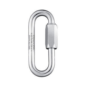 maillon rapide en acier inox