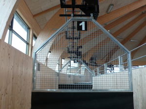 marcheur pour chevaux ovale
