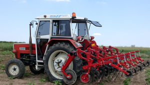houe rotative à plusieurs rangées