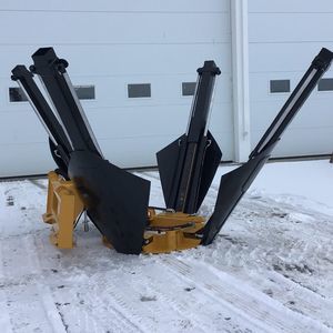 transplanteuse d'arbre pour chargeuse compacte