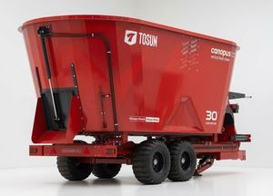 mélangeuse à vis traînée