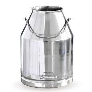 bidon à lait en acier inoxydable