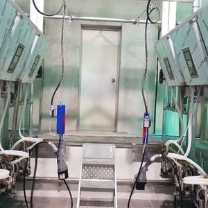 brosse à trayons avec sécheur d'air