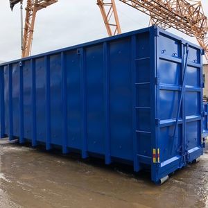 conteneur à déchets en acier