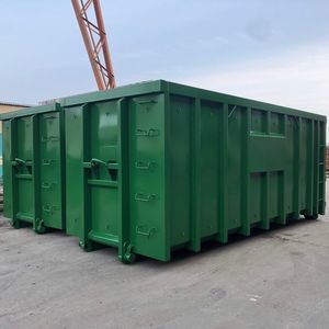 conteneur à déchets en acier