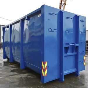 conteneur à déchets en acier