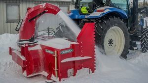 souffleuse à neige portée 1