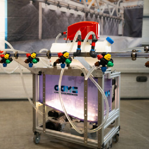 Pulvérisateur à roulettes de démonstration - 0072110 - AAMS BV - à moteur électrique