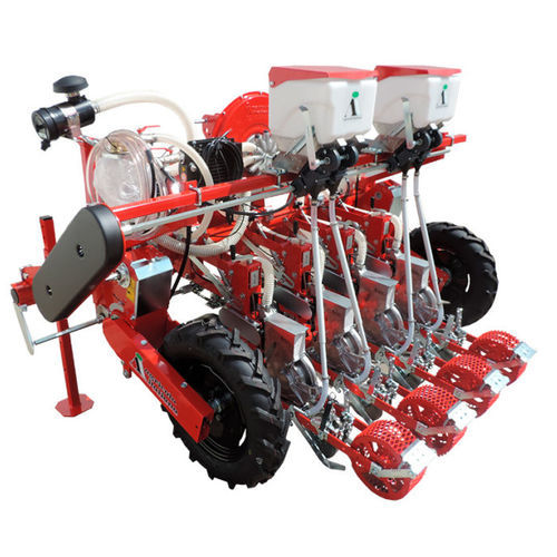 Semoir de précision pneumatique - SN-2-130 - Agricola Italiana S.n.c. - à 2 rangs / légumière / monté sur tracteur