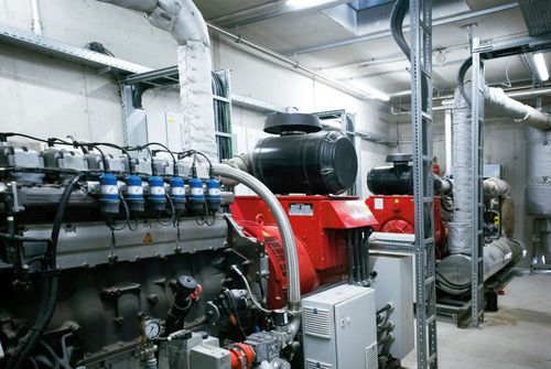 Groupe électrogène au gaz naturel - NGA 136 - agriKomp GmbH - en biométhane / stationnaire / refroidi par air