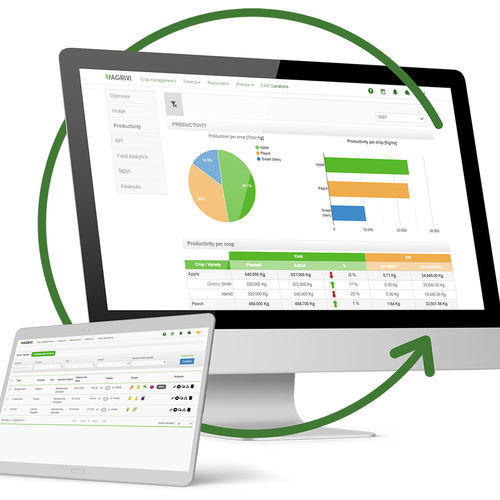Logiciel de gestion - AGRIVI - d'ERP / agricole / temps réel